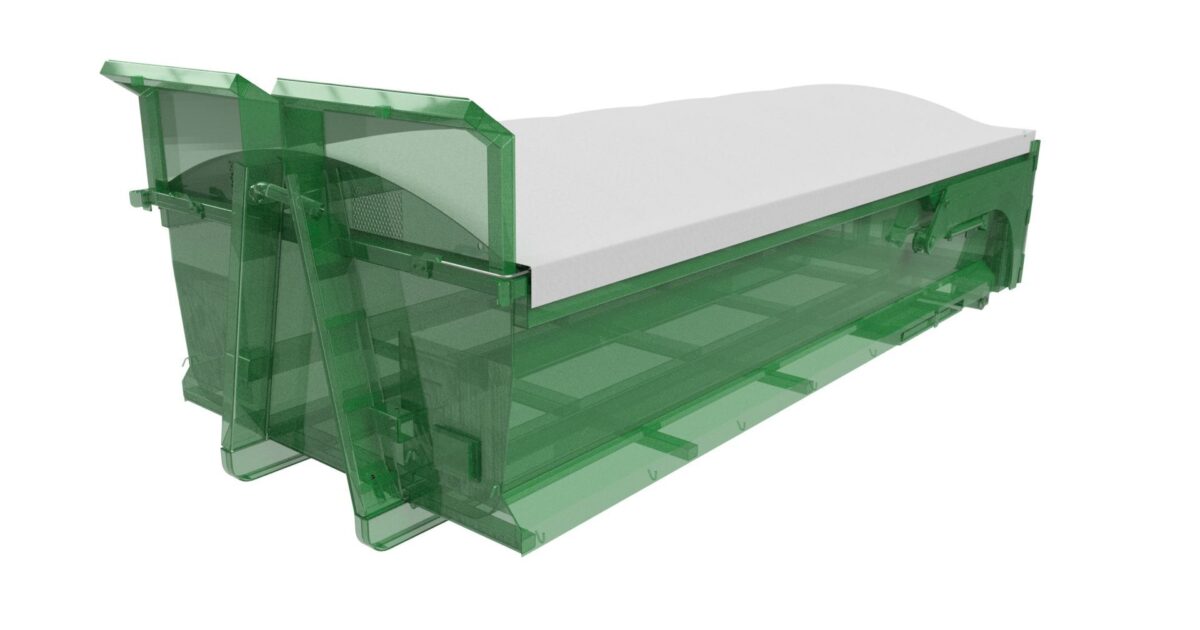 Automatische schuifbache | Machines | LVC Containerbouw